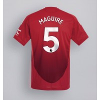 Manchester United Harry Maguire #5 Domaci Dres 2024-25 Kratak Rukav